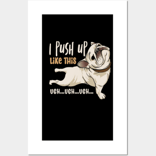 Fun Doggy Exercise Posters and Art